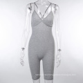 China Professional Manufacture New Sports Crossback Fashion Sports Jumpsuit